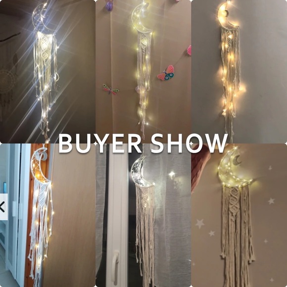 Lot of 4 Dream Catcher Handmade Boho Native American Dream Wall Hanging bohemian - Picture 3 of 5